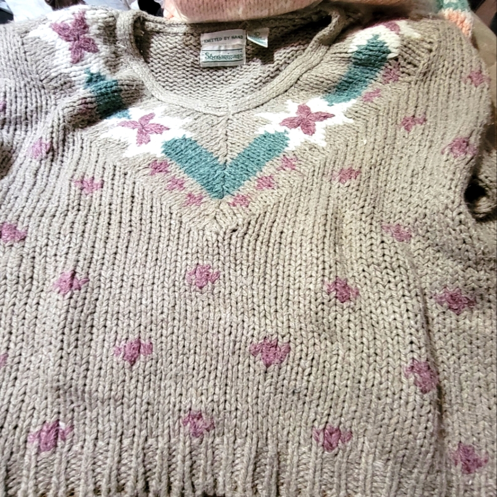 Vintage sweater.